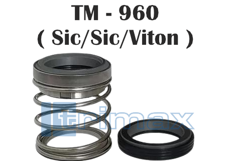 TRIMAX 960-18mm ( d7-33 ) Silicon / Silicon / Viton Mechanical Seals